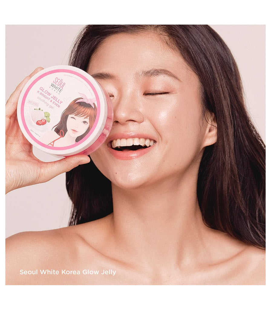Seoul White Glow Jelly K-Bright & Even Soothing Gel Model