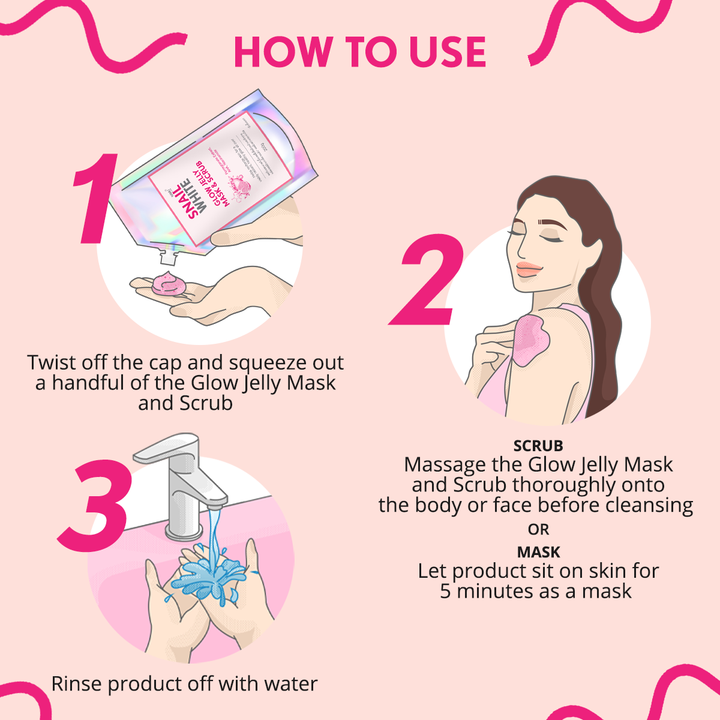 Glow Jelly Mask & Scrub 200g