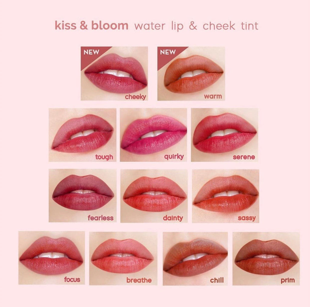 Kiss & Bloom Water Lip & Cheek Tint - Quirky