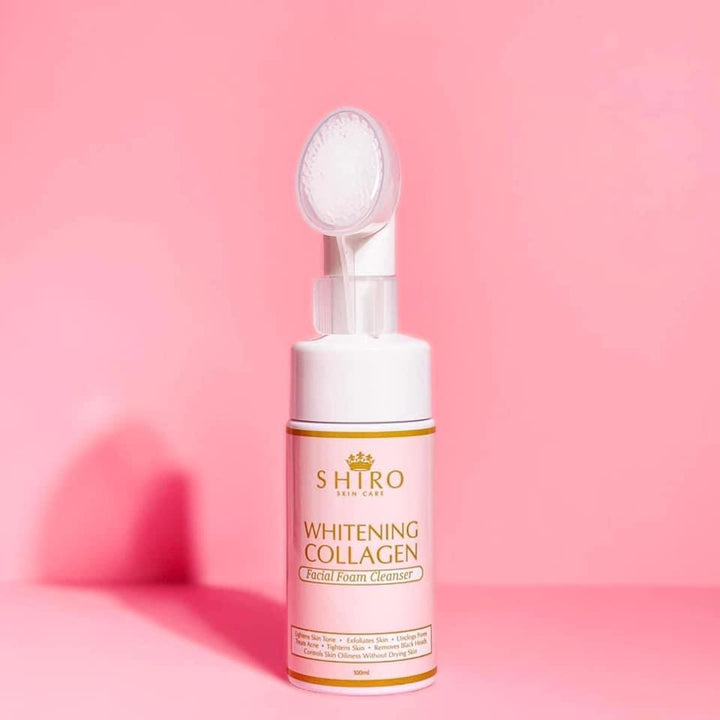 Whitening Collagen Facial Foam Cleanser
