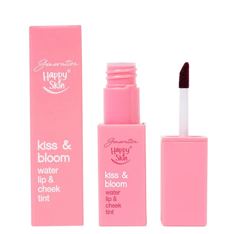 Happy Skin Kiss & Bloom Water Lip & Cheek Tint in Prim