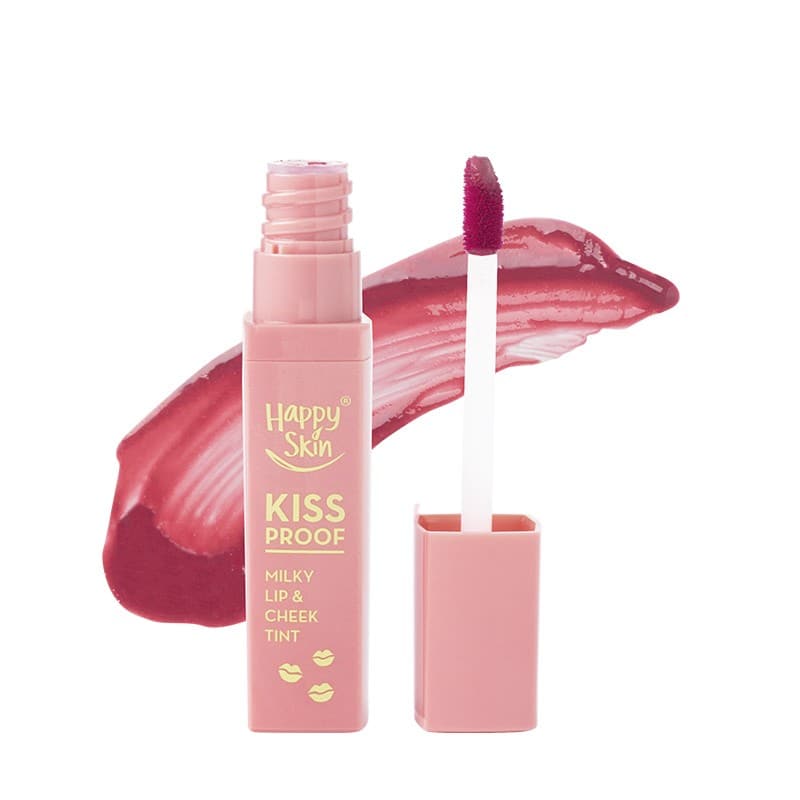 Happy Skin Kiss Proof Milky Lip & Cheek Tint- Honeymoon Glow