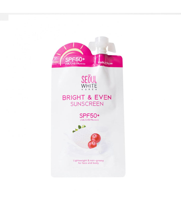 Bright and Even Sunscreen Sachet
