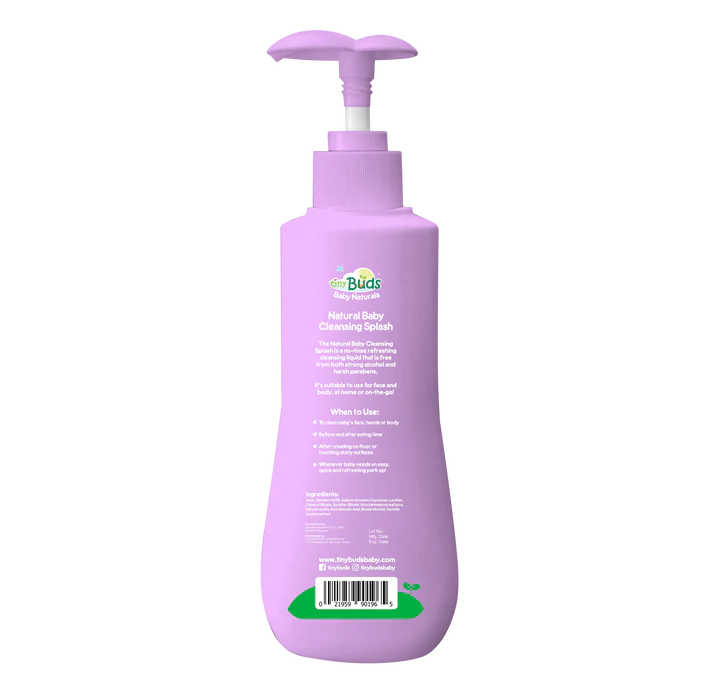 Tiny Buds Natural Baby Cleansing Splash